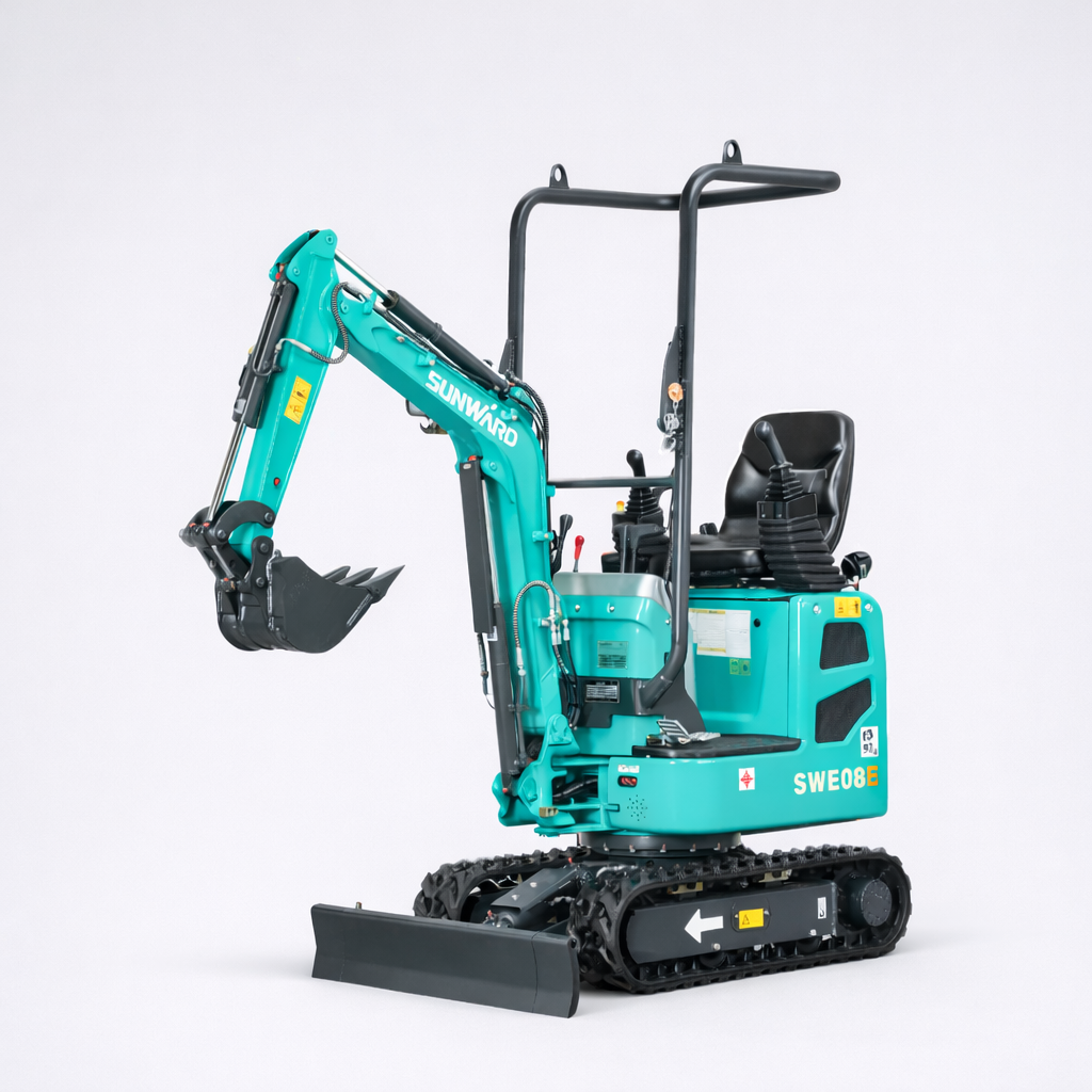 Mini escavadora Sunward SWE 08B – versátil e confiável