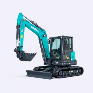 Mini escavadora Sunward SWE 60UF – potente e estável