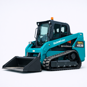 Mini pá carregadora de rastos Sunward SWTL 4538 – máxima tração e estabilidade